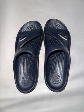 DAWGS Women's Z Sandal Navy Blue Slide Sandals